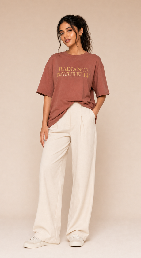 Radiance Naturelle Oversized T-Shirt  Exclusive Reward