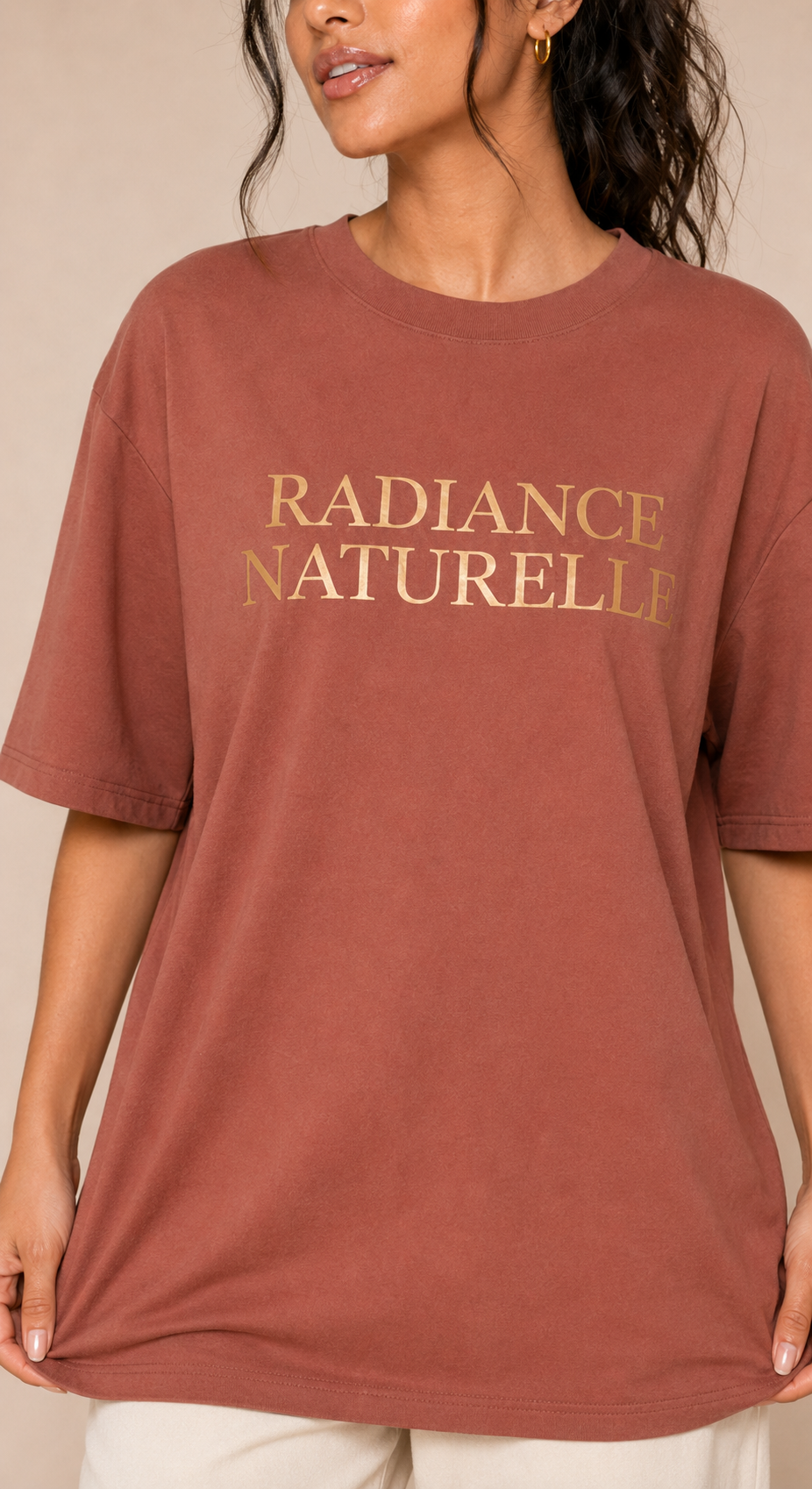 Radiance Naturelle Oversized T-Shirt  Exclusive Reward